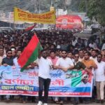যুবদলের প্রতিষ্ঠাবার্ষিকীতে আল-আমীনের নেতৃত্বে ঈশ্বরগঞ্জে আনন্দ শোভাযাত্রা